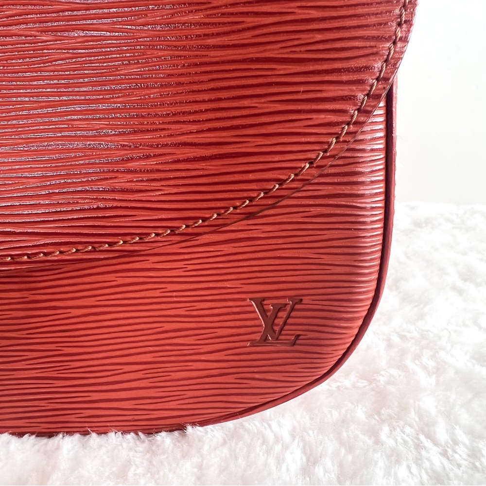 Louis Vuitton Saint Cloud In Brown Epi Leather Vintage Crossbody Shoulder Bag - Picture 2 of 16